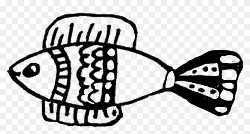Fish Sea Drawing Beneath The Surface Travel Clipart