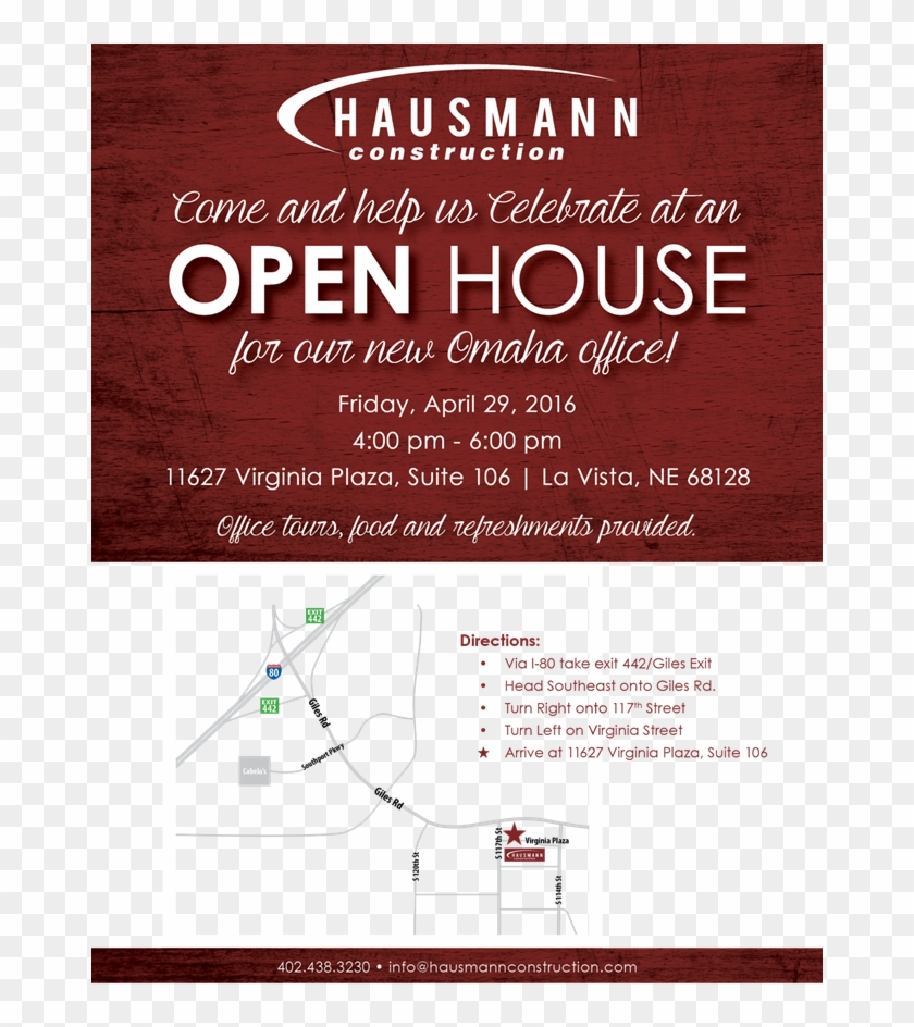 Hausmann Construction Grand Opening Ribbon Cutting - Thai Food Promotion Clipart