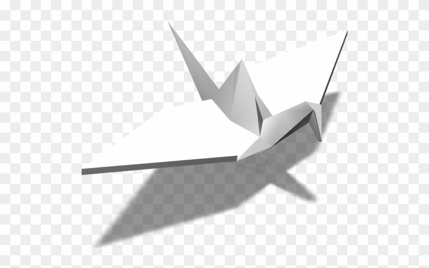 Paper Origami Crane Pendant - Origami Clipart