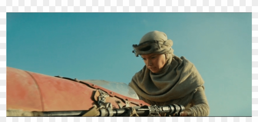 Daisy Ridley Force Awakens - Rey Screencaps Jakku Clipart