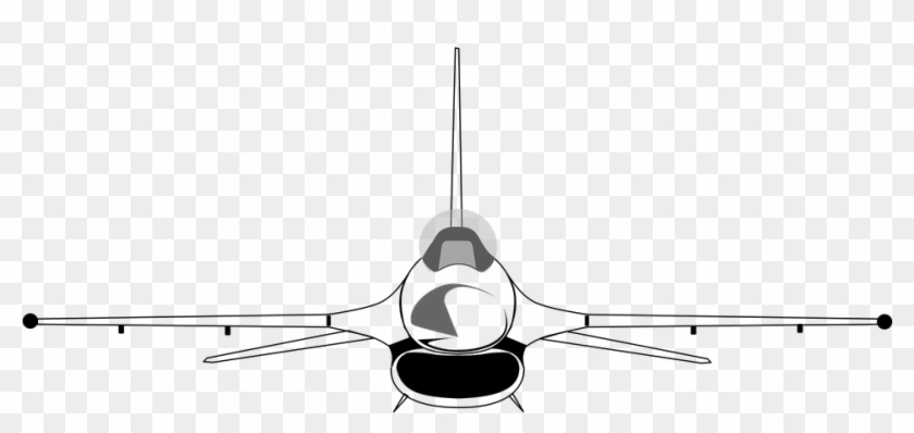 Fighting Falcon Aircraft Military F-16 Fighter - F16 Vector Clipart