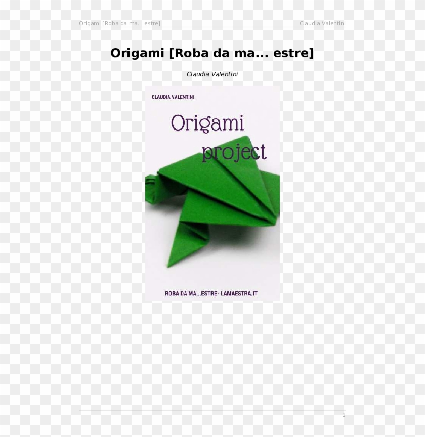 Pdf - Origami Clipart #5557984