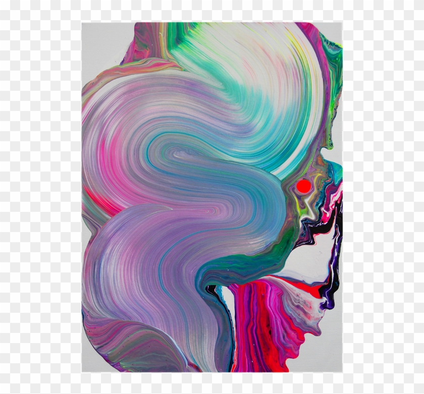 Acrylic On Canvas - Yago Hortal Clipart #5558043