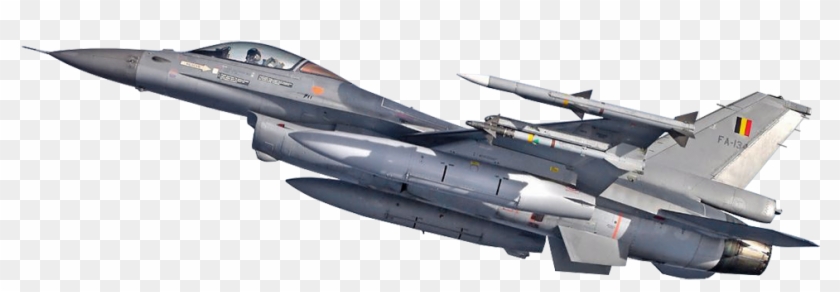 Belgian F 16 In Take Off After Scramble Alert - Belgian F 16 Png Clipart #5558065