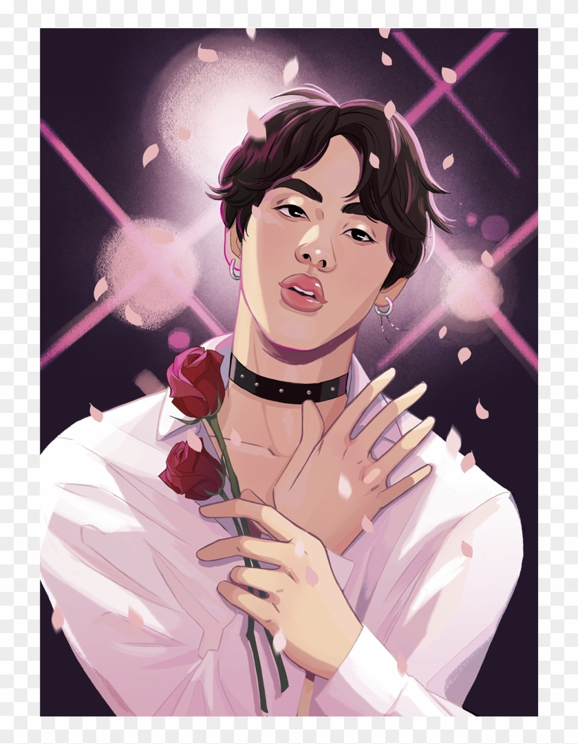 Seokjin Print - Cartoon Clipart