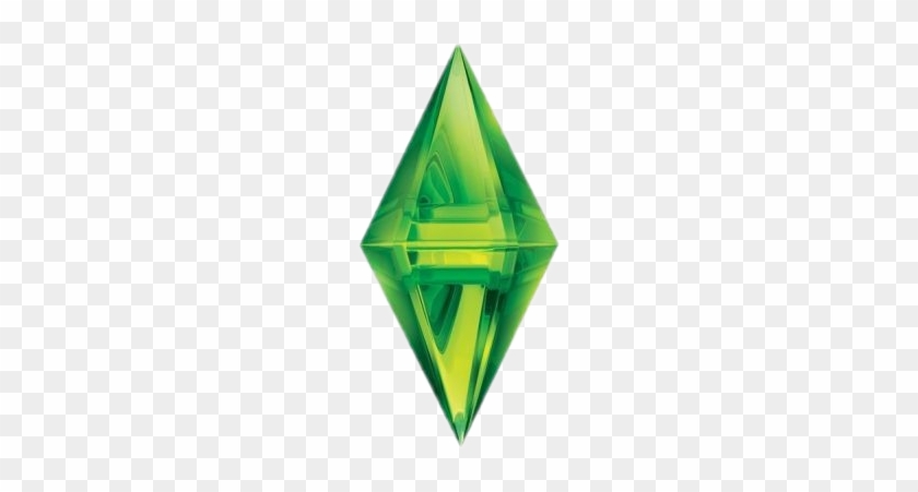 #sims #sims3 #sims2 #green #diamond - Sims 3 Plumbob Png Clipart