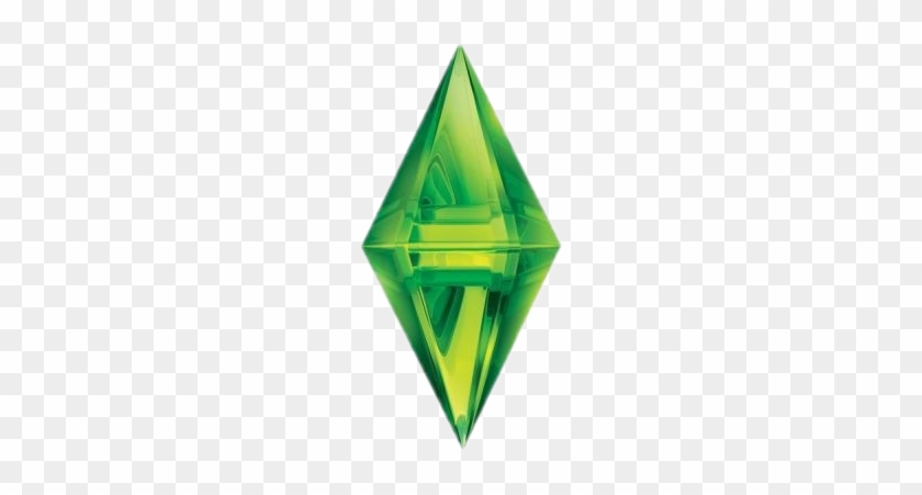 #sims #sims3 #sims2 #green #diamond - Sims 3 Plumbob Png Clipart #5558605