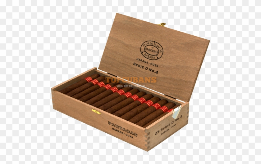 Partagas Cuban Cigar Brands From Topcubans - Partagas Serie D No 4 Clipart