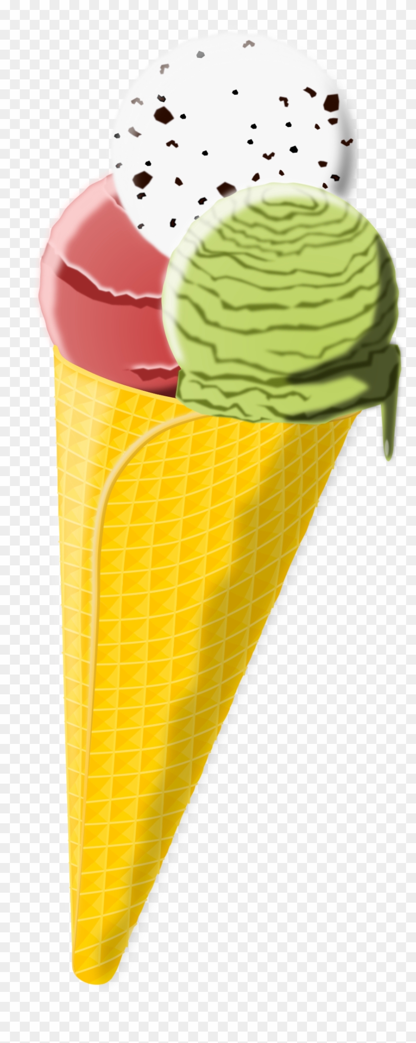 Cone Clipart Cornet - Eis Clipart - Png Download #5558944