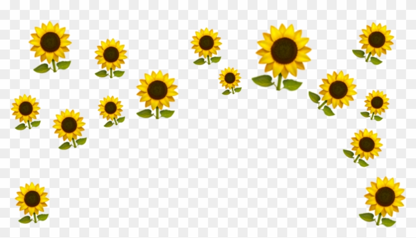 Sunflower Crown Png Emoji Clipart #5559367