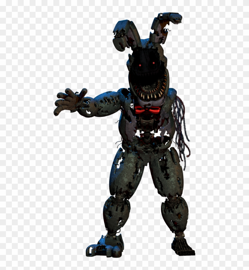 Fnaf Image - Nightmare Bonnie Png Clipart #5559655