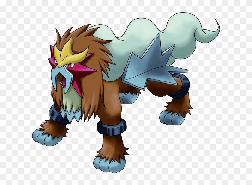 Entei En Pokémon Ranger - Pokemon Entei Clipart