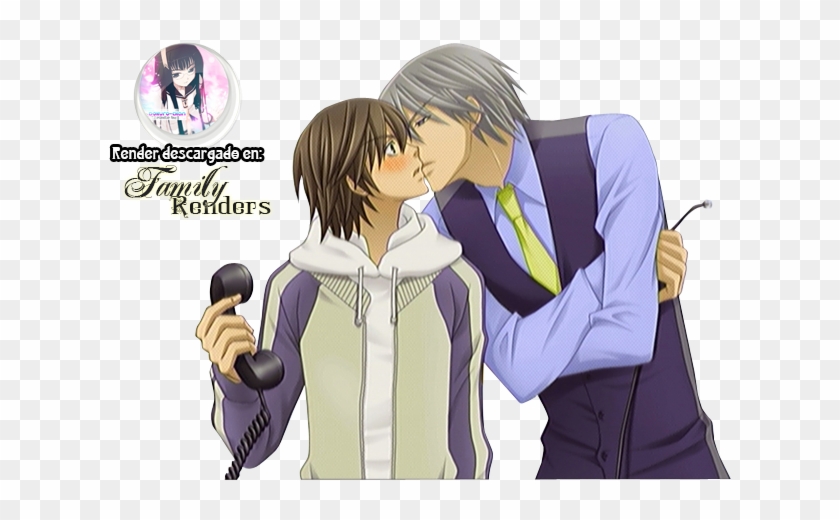 Png-usagi X Misaki - Junjou Romantica Transparent Clipart