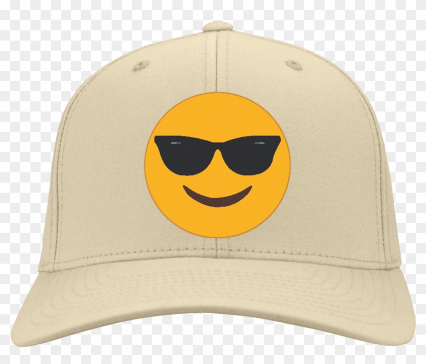 Sunglasses Emoji C813 Port Authority Flex Fit Twill - Baseball Cap Clipart #5559790