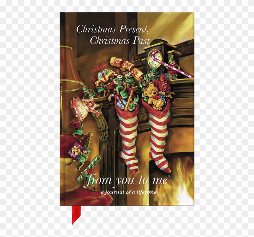 Christmas Present, Christmas Past - Illustration Clipart