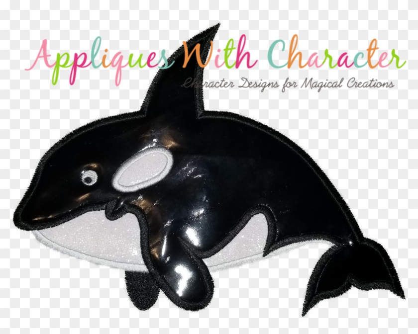 Ocean Whale Applique Design - Killer Whale Clipart #5559996