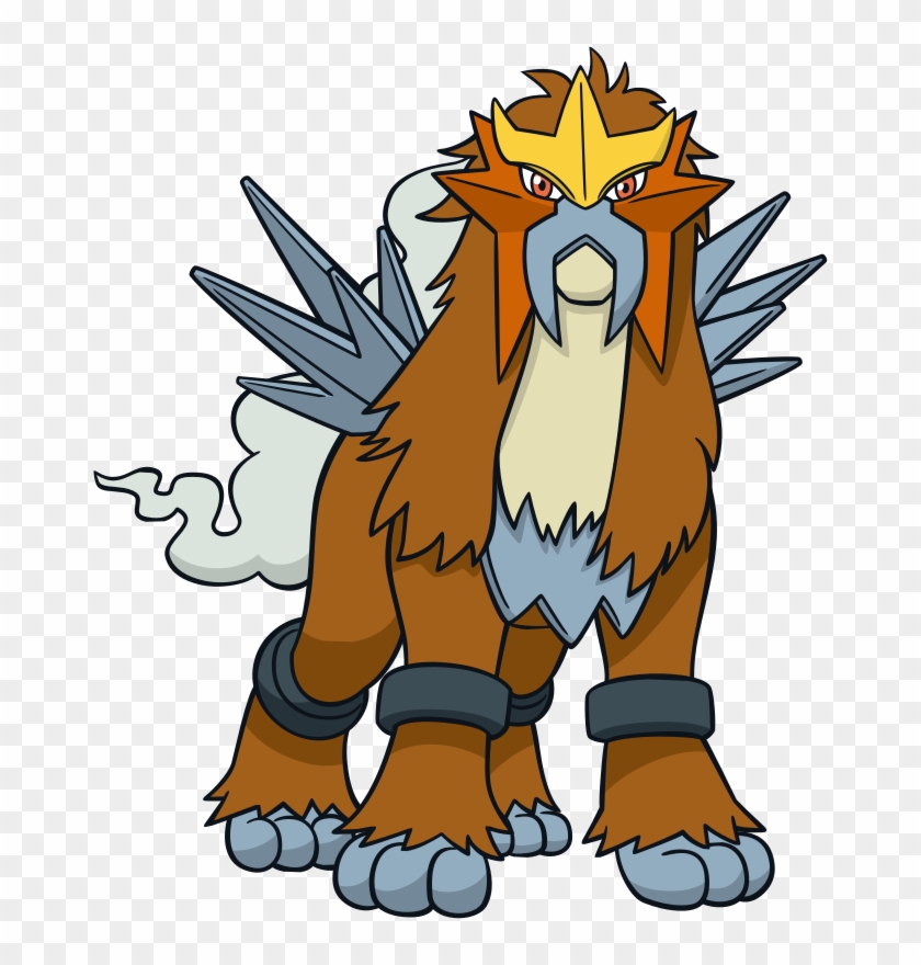 Entei Global Link Artwork - Pokemon Dream World Entei Clipart
