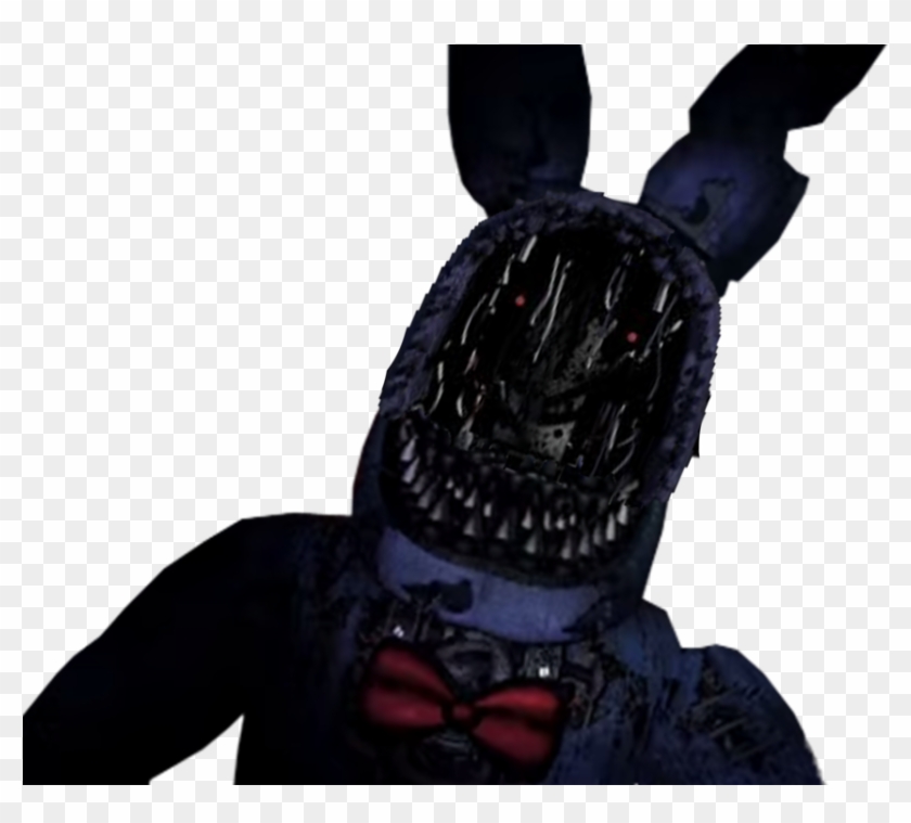 Nightmare Old Bonnie Jumpscare , Png Download - Fnaf 4 Trailer Clipart