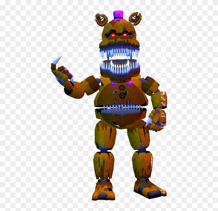 Nightmare Fredbear - “ - Illustration Clipart #5560266