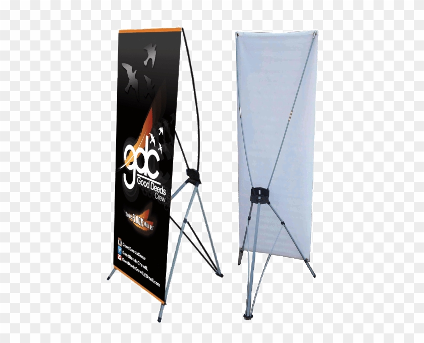 X-frame Banner - X Banner Stand Clipart #5560365