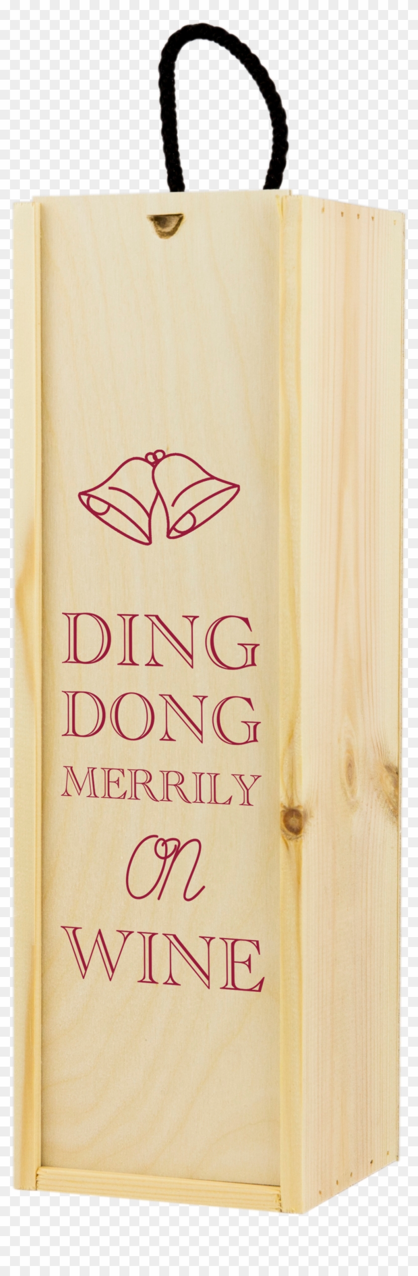 1 Bottle Christmas Box - Plywood Clipart