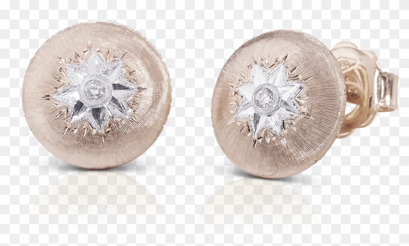 Macri Classica Button Earrings - Earrings Clipart