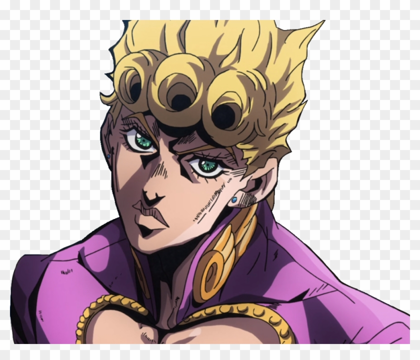 Giorno Giovanna Vento Aureo My Work Anime - Jojo Giorno Giovanna Clipart