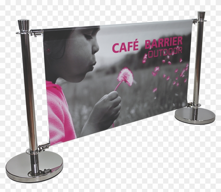 Blizzard Outdoor Banner Stand - Branding Material For Events Clipart