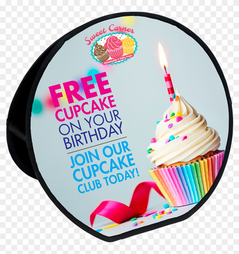 A-frame Pop Up Banner - Gelato Clipart #5560945