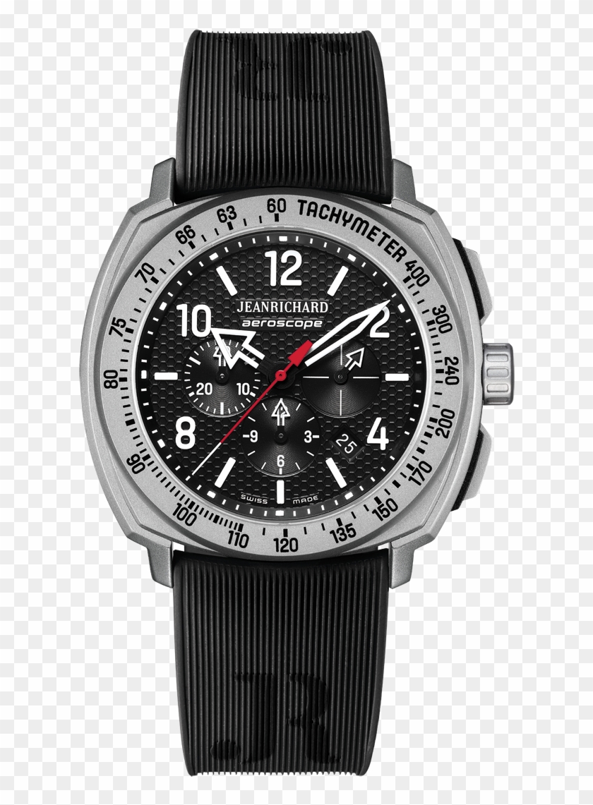 Jeanrichard Aquascope Black Dial , Png Download - Jeanrichard Aquascope Black Dial Clipart