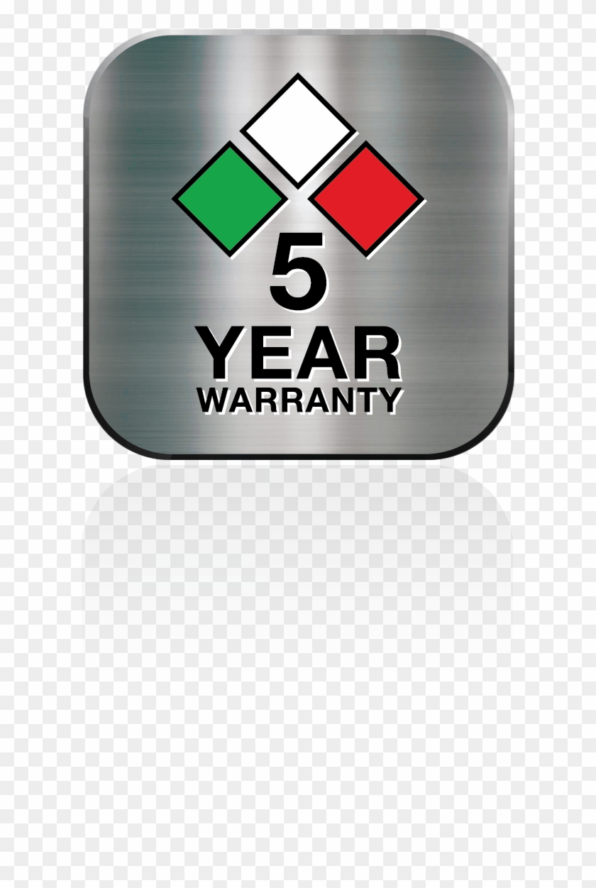 5 Year Warranty Button Shadow No Qa Clipart