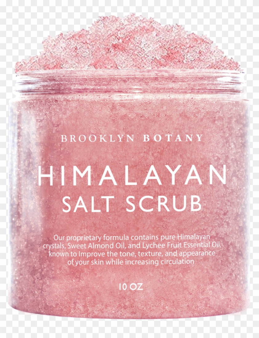 Himalayan Salt Body Scrub 10 Oz - Eye Shadow Clipart