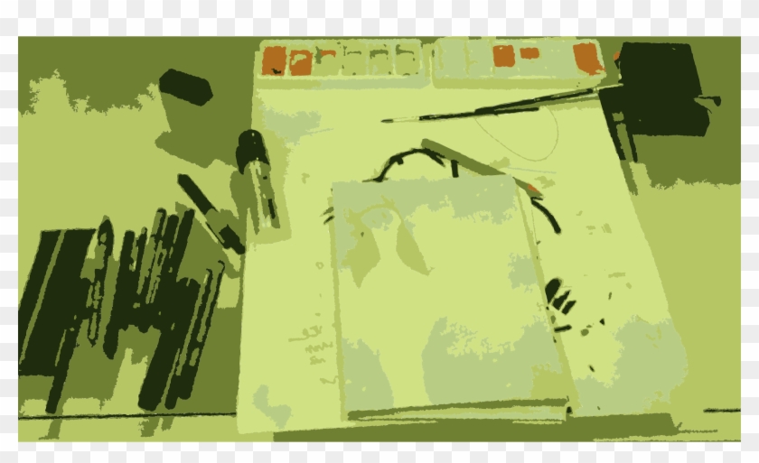 This Free Icons Png Design Of Art Table - Visual Arts Clipart