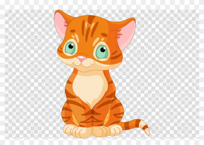 Orange Cat Clipart Cat Kitten Clip Art Target Icon Transparent Background Png Download Pikpng