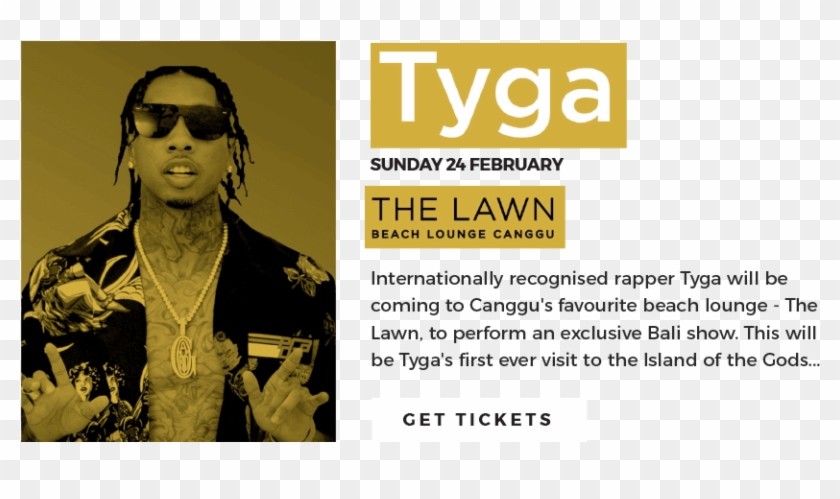 Tyga At The Lawn Canggu Clipart