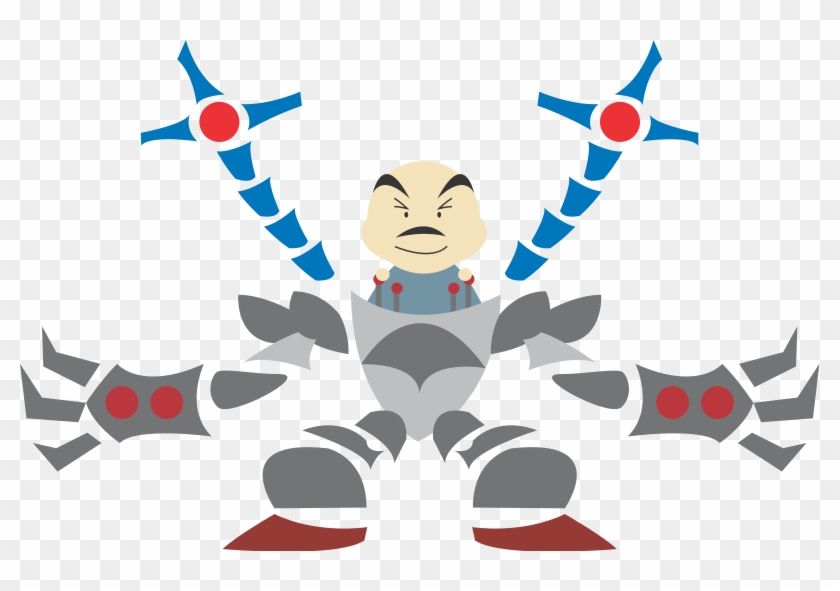 Free Vector Man In Robot - Araña Robot En Png Clipart #5562507