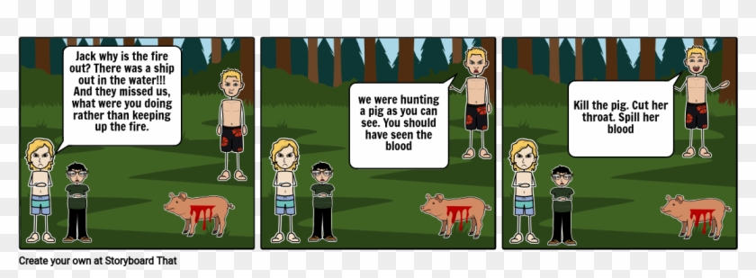 Lord Ogf The Flies - Cartoon Clipart