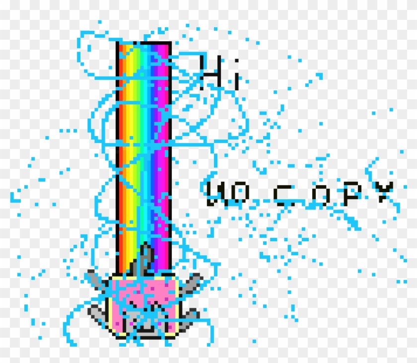 Nayan Cat The Idiot Cat - Illustration Clipart #5562970