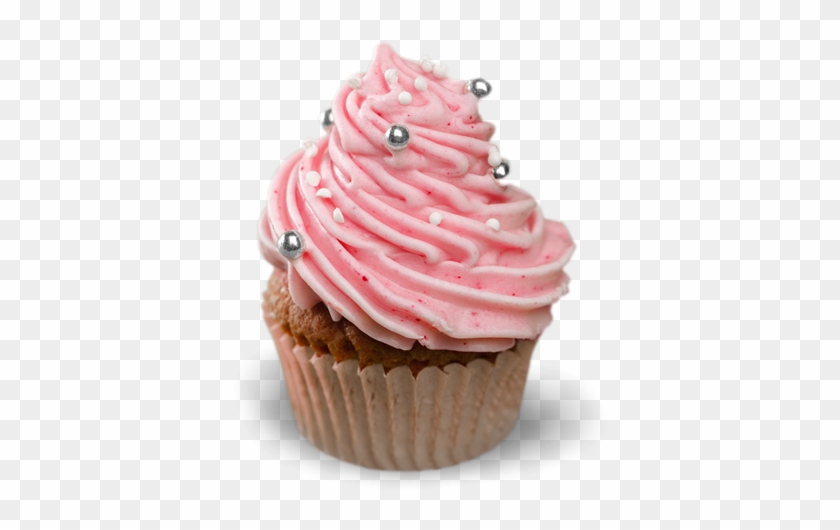 Pink Swirl - Cupcake Clipart