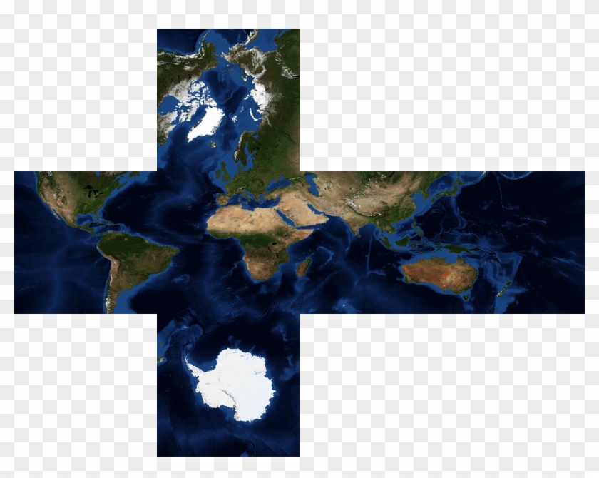 When We Map A Texture To A Surface, We Don't Need The - World Map Clipart