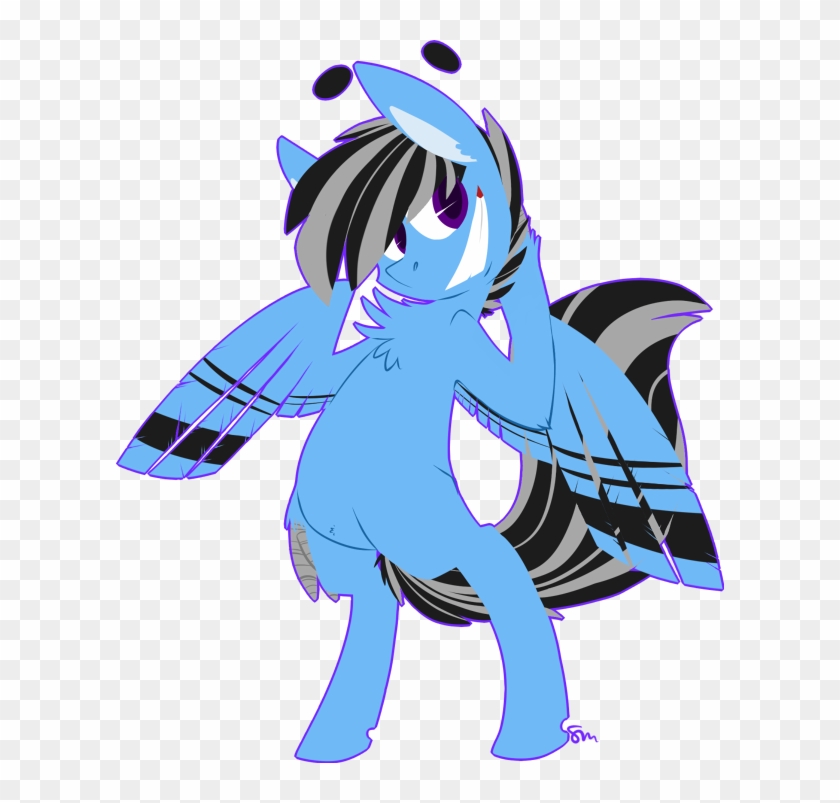 Dr-idiot, Grin, Hippogriff, Oc, Oc Only, Oc - Cartoon Clipart #5563379