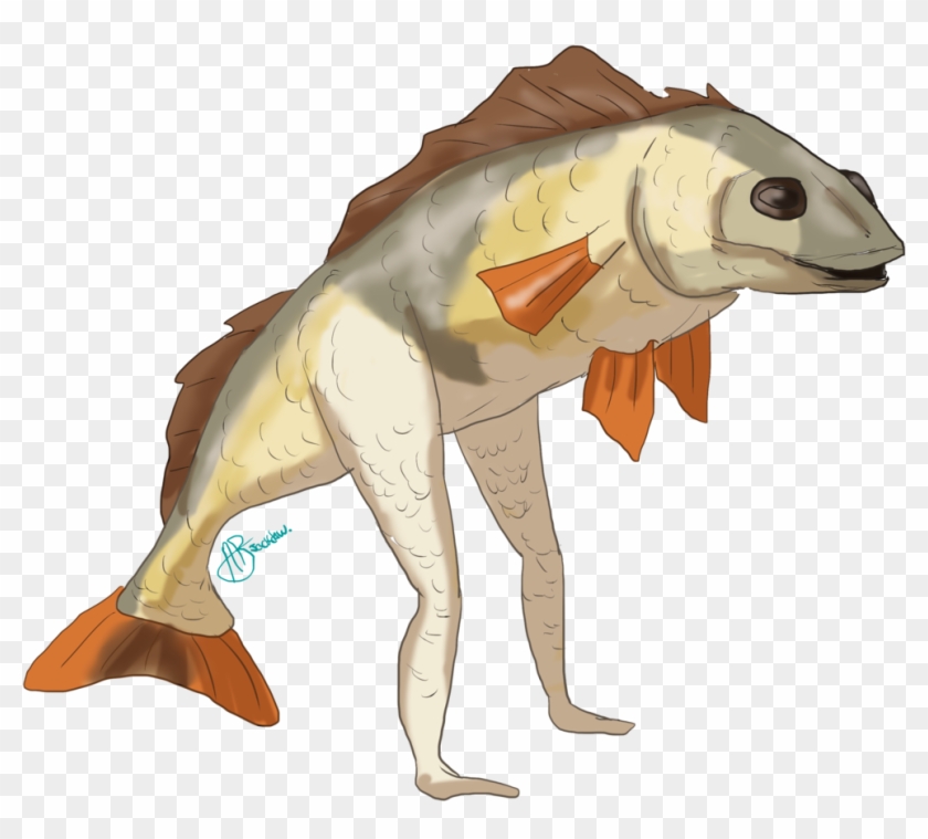 Fish With Legs Goat Simulator Clipart #5563617