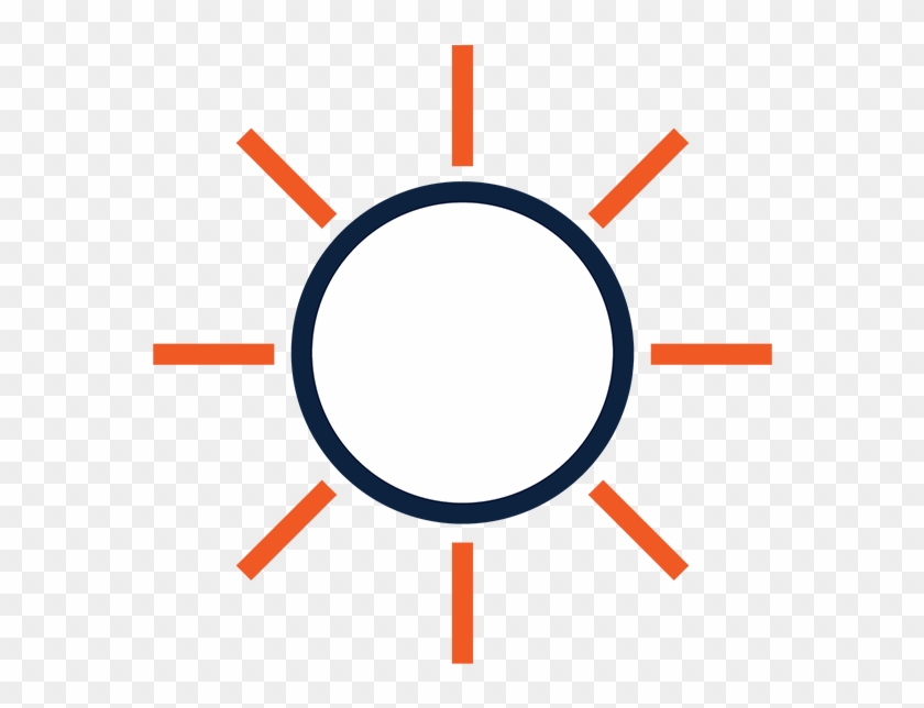 Sunny Days Annually In San Antonio - Circle Clipart #5563791