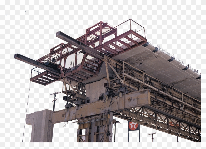 The First Precast, Post-tension Segmental Bridge In - Architecture Clipart