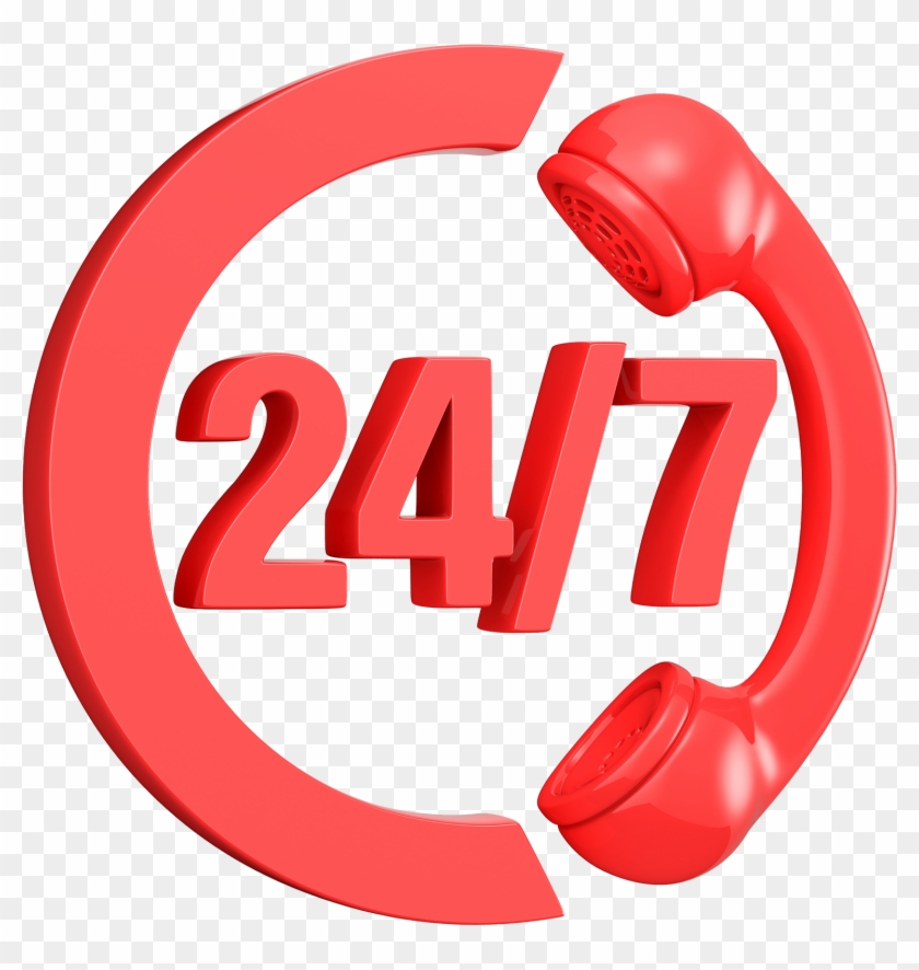 24/7 Emergency Service - Plumbing Services Transparent Clipart