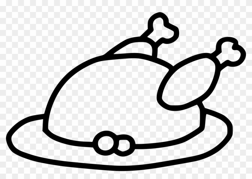 Feast Png Free - Line Art Clipart (#5564073) - PikPng