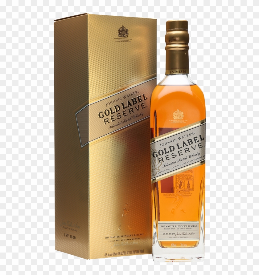 Hennessy Label Png - Johnnie Walker Gold Label Clipart #5564305