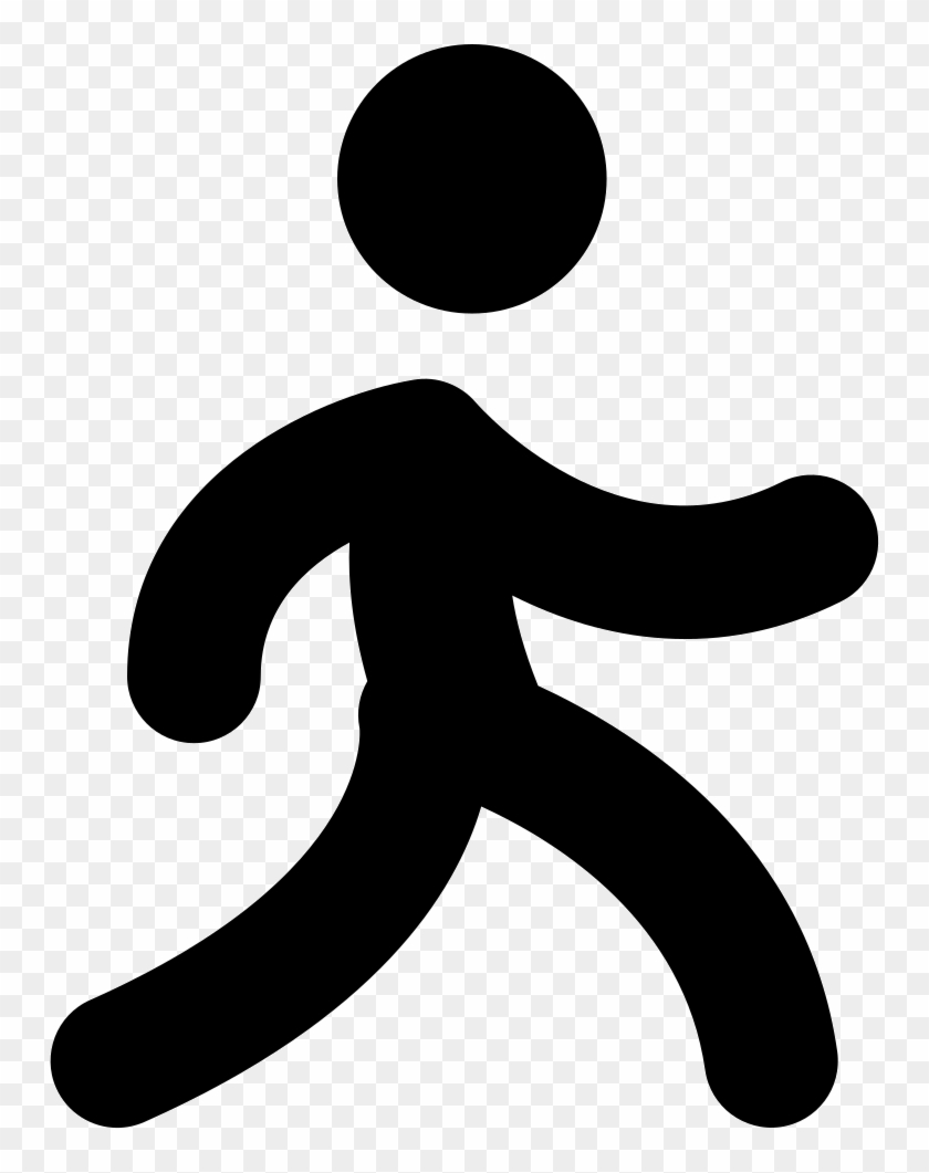 Png File - Walking Icon Cartoon Png Clipart #5564388