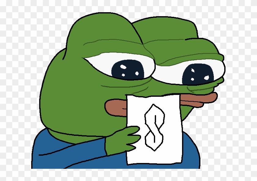 Frens I Finally Figured Out How To Draw The Cool S - Pepe The Frog Xd Clipart #5564420