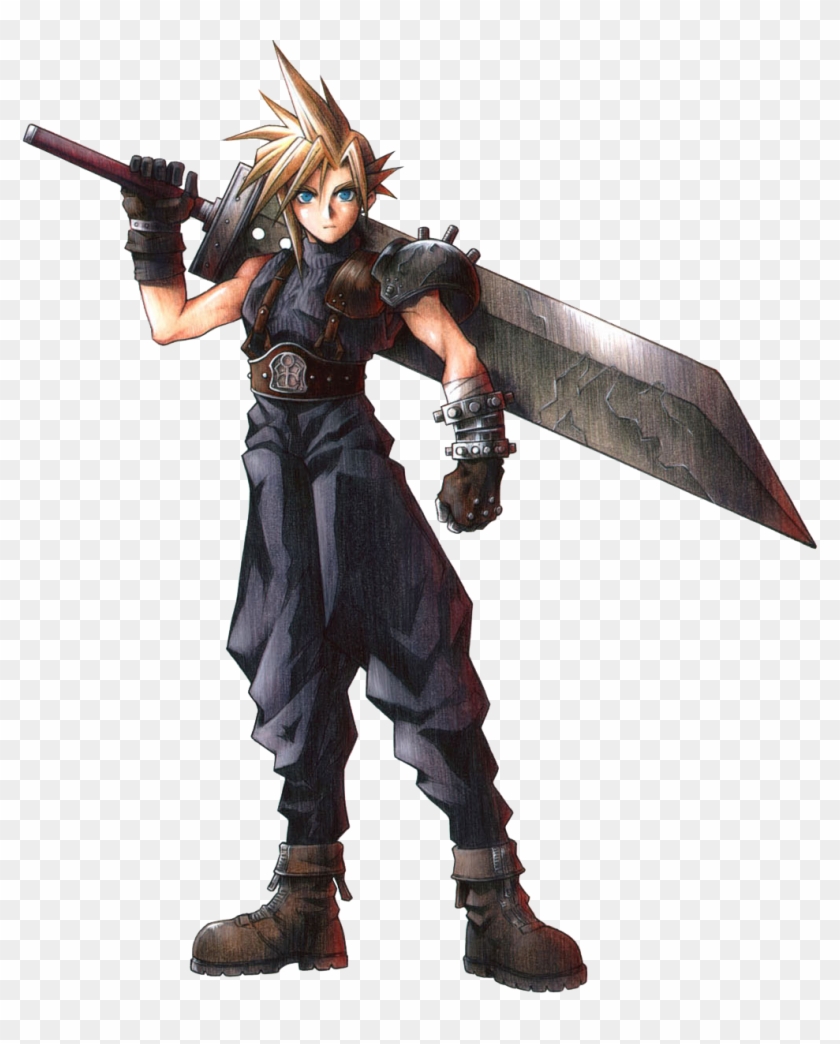 Cloud Ffvii - Ff7 Cloud Strife Clipart #5564537